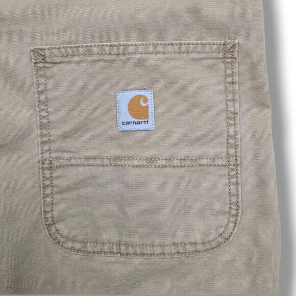 Carhartt Relaxed Fit Cargo Pants Mens 40 x 32 Ripstop Workwear Force - Picture 7 of 9